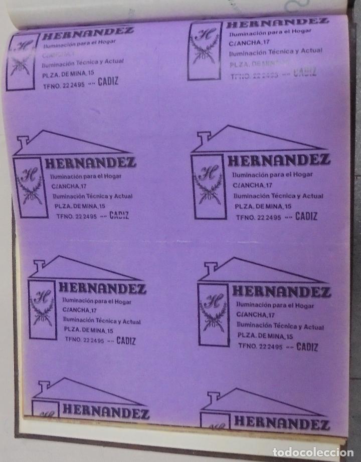 Collecting paper: PLIEGO DE PAPEL. ILUMINACION PARA EL HOGAR. HERNANDEZ. CADIZ. 35 X 28CM