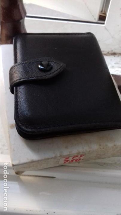 Coleccionismo: antigua cartera monedero a&ntilde;os 80 con su caja sin usar