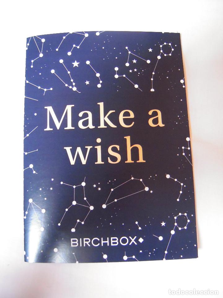 Coleccionismo: Folleto Birchbox Make a wish