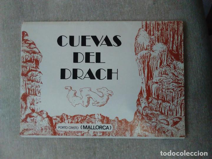 Coleccionismo: Coleccion 10 preciosas laminas tama&ntilde;o folio de las Cuevas del Drach. Porto Cristo (Mallorca) A&ntilde;os 80