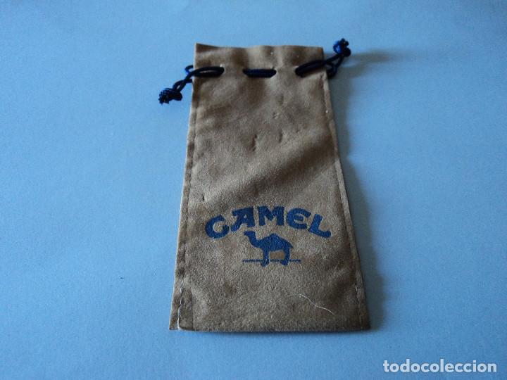 Coleccionismo: funda de piel para mechero marca camel - Foto 1