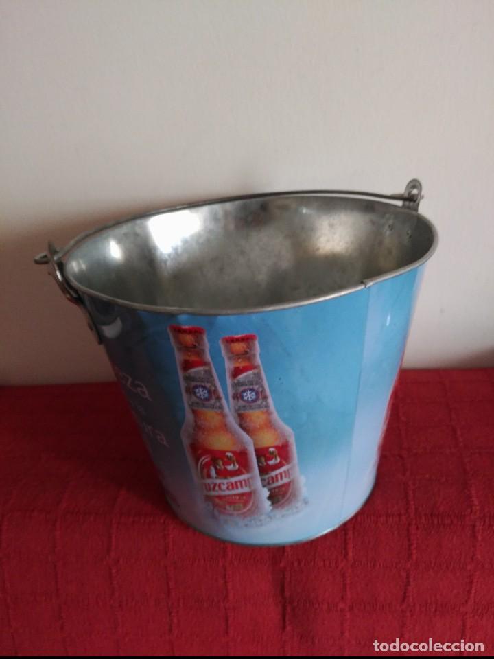 Coleccionismo: cubo cinz publicidad de cerveza cruzcampo