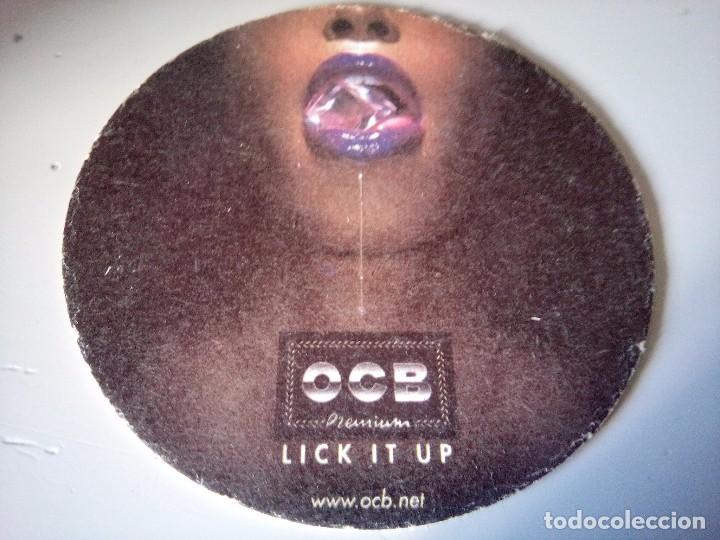 Coleccionismo: POSAVASOS TABACO OCB PAPEL DE FUMAR - Foto 1