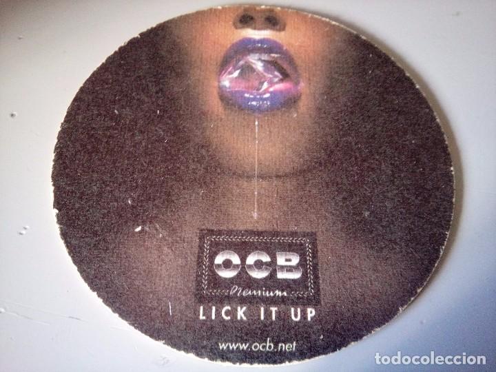 Coleccionismo: POSAVASOS TABACO OCB PAPEL DE FUMAR - Foto 2