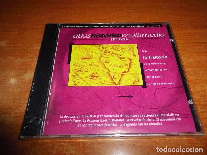 Collecting: ATLAS HISTORICO MULTIMEDIA Volumen 5 CD CD-ROM PRECINTADO TODA LA HISTORIA DE LA HUMANIDAD 1999