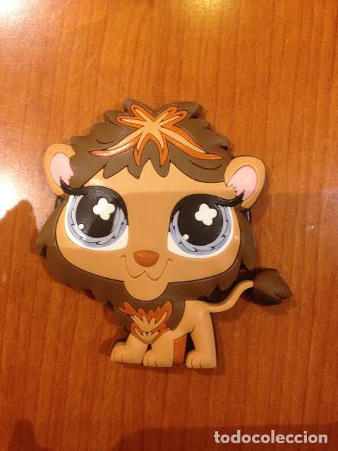 Coleccionismo: Im&aacute;n Littlest Pet Shop de Hasbro descatalogado leon mascota
