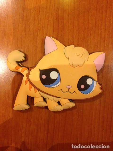 Coleccionismo: Im&aacute;n Littlest Pet Shop de Hasbro descatalogado gato mascota
