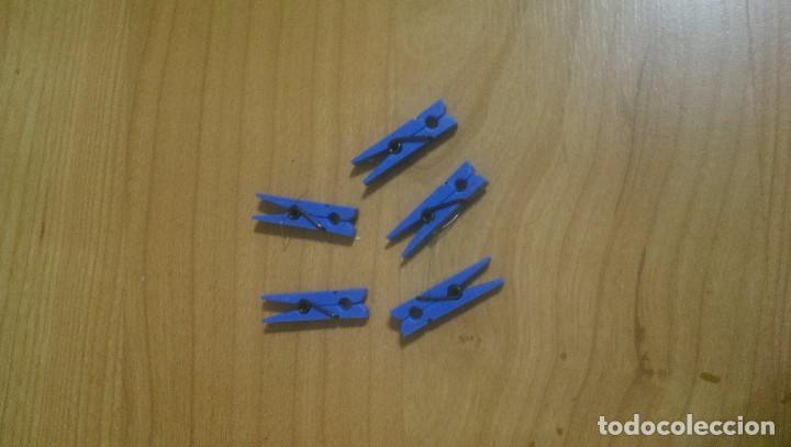 Collectionnisme: CLIPS DE COLECCI&Oacute;N PINZAS AZULES