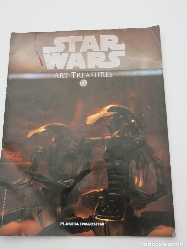 Coleccionismo: STAR WARS AJEDREZ CHESS ART TREASURES 59 LAMINAS 91 Y 26