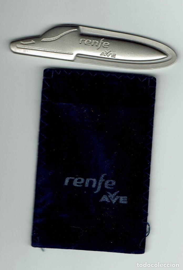 Coleccionismo: Clip TREN AVE  MADRID MALAGA DICIEMBRE 2007 - RENFE