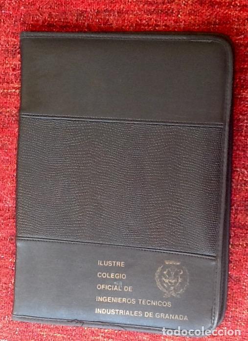 Coleccionismo: CARTERA-CARPETA DE MANO. INGENIEROS TECNICOS DE GRANADA. .EL ENVIO ESTA INCLUIDO EN EL PRECIO.