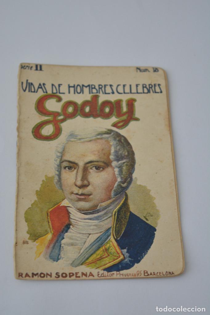Coleccionismo: RAMON SOPENA EDITOR SERIE II VIDAS DE HOMBRES CELEBRES GODOY