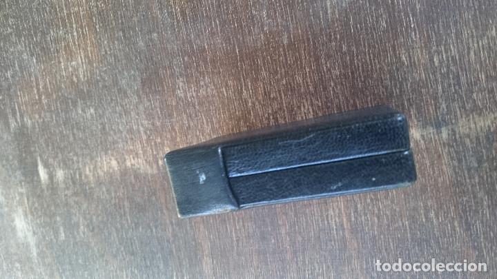 Coleccionismo: PETILLERA DE PIEL - Foto 4
