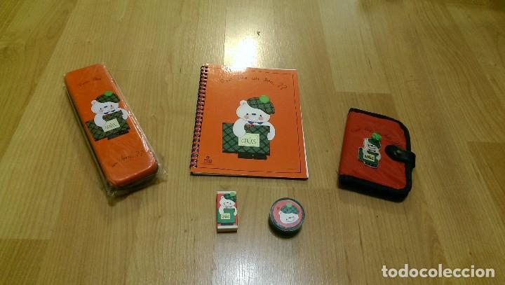 Coleccionismo: CONJUNTO DE ESCRITORIO Y MONEDERO &laquo;BUSQUETS&raquo; - Foto 1