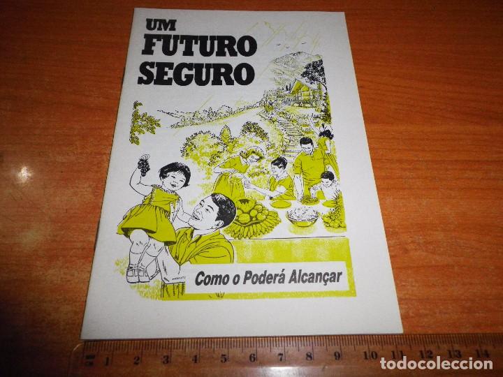 Coleccionismo: UM FUTURO SEGURO Como o podera alcan&ccedil;ar FOLLETO TESTIGOS DE JEHOVA EN PORTUGUES 1976 WATCHTOWER