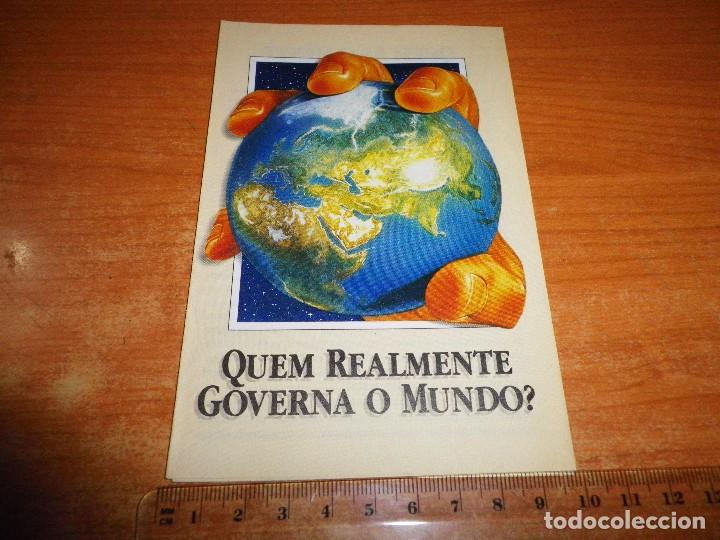 Coleccionismo: QUEM REALMENTE GOVERNA O MUNDO TRATADO TESTIGOS DE JEHOVA EN PORTUGUES  WATCHTOWER