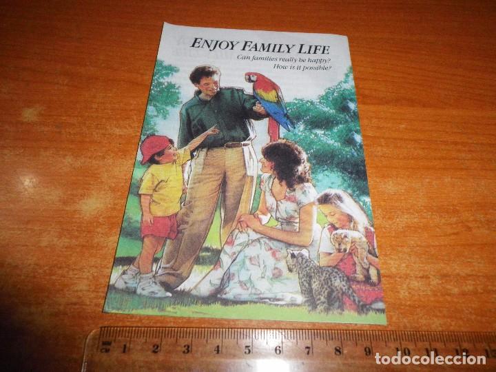 Coleccionismo: ENJOY FAMILY LIFE Can families reslly be happy? TRATADO TESTIGOS DE JEHOVA EN INGLES WATCHTOWER