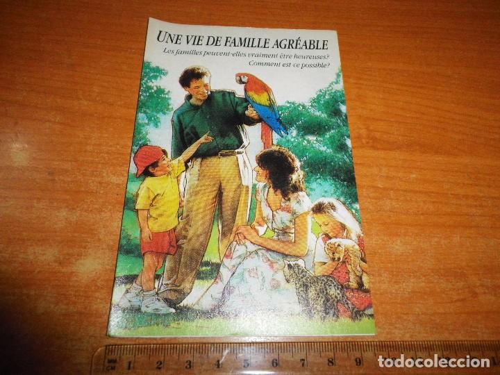 Coleccionismo: UNE VIE DE FAMILLIE AGREABLE TRATADO TESTIGOS DE JEHOVA EN FRANCES WATCHTOWER