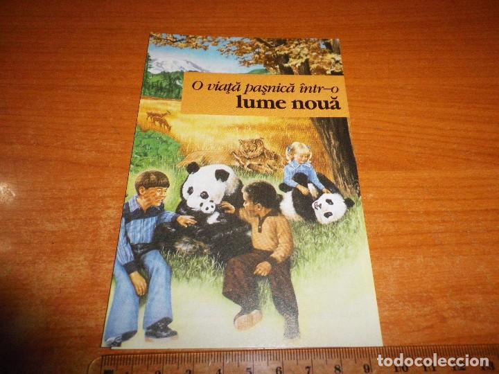 Coleccionismo: O VIATA PASNICA INTR-O LUME NOUA TRATADO TESTIGOS DE JEHOVA EN RUMANO ALEMANIA  WATCHTOWER