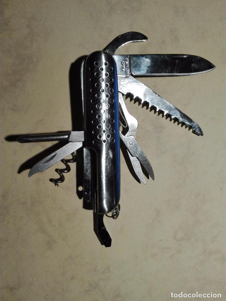 Coleccionismo: NAVAJA MULTIUSOS - METALICA - Foto 1