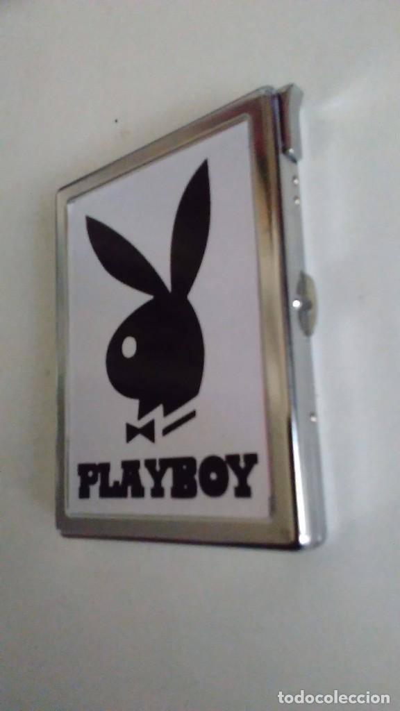 Coleccionismo: Pitillera Playboy con mechero. Sin estrenar - Foto 11