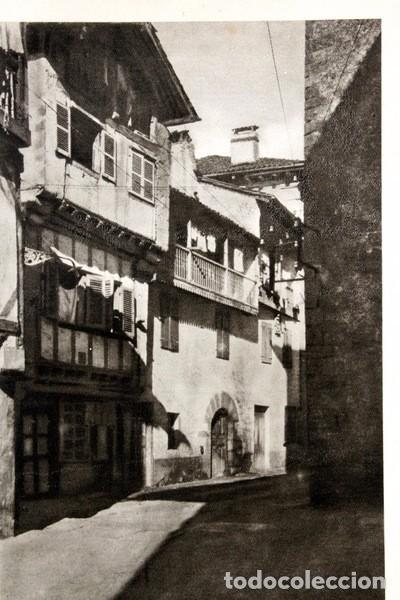 Coleccionismo: LAMINA FOTOGRAFICA - VISTA BEIZAMA - CASERIO GUIPUZCOANO ANTIGUO - CALLE DE SESACA - NAVARRA