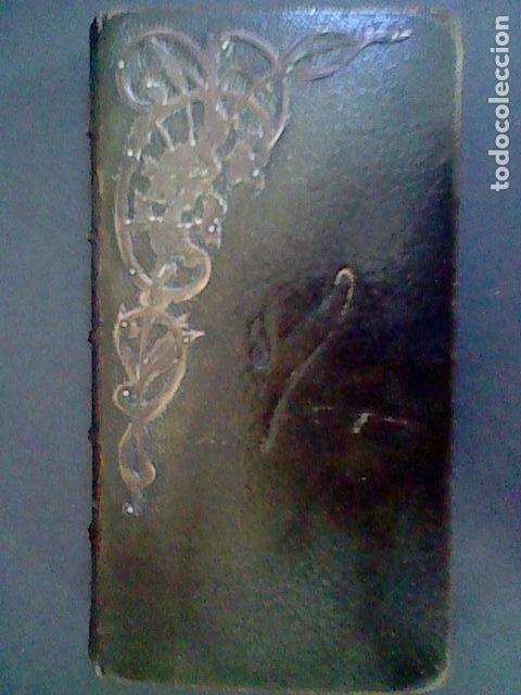 Coleccionismo: oficio domingo Ed sanchez & Cia misal romano Paris 1890 Decoraciones metal tapa nouveau art