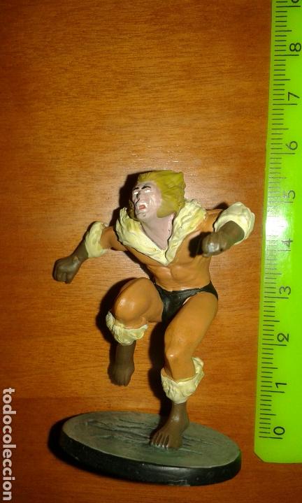 Coleccionismo: Figura de plomo marvel - dientes de sable