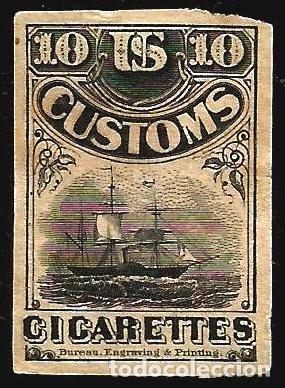 Coleccionismo: USA 1879 TASA DE TABACO - Foto 1