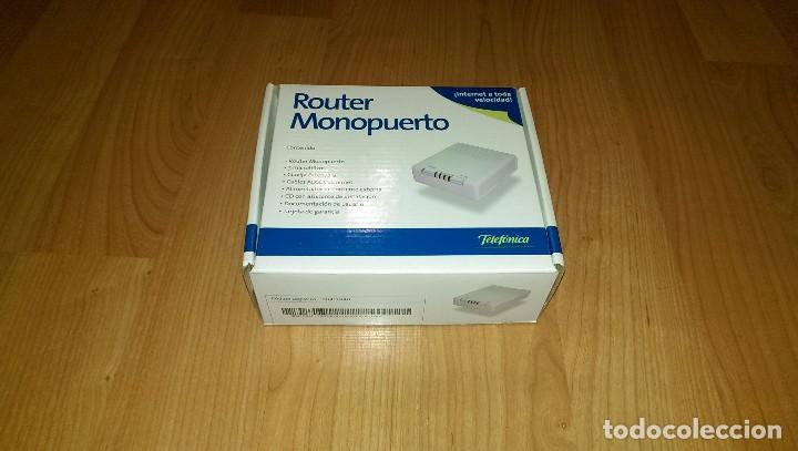 Coleccionismo: ROUTER MONOPUERTO