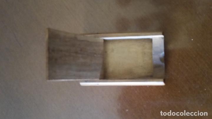 Coleccionismo: Cerillero en madera recuerdo - Foto 2