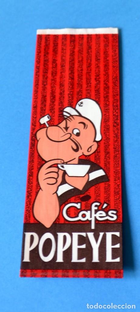 Coleccionismo: ANTIGUO ENVASE CAF&Eacute; POPEYE. MURCIA - Foto 2