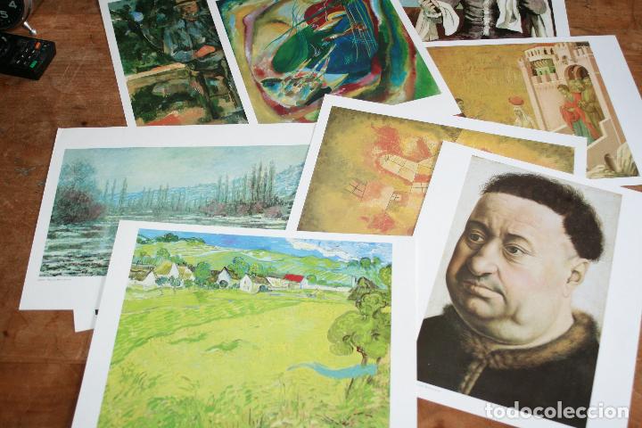 Coleccionismo: 11 LAMINAS PINTORES FUNDACION THYSSEN-BORNEMISZA.MADRID DEL PERIODICO EL PAIS