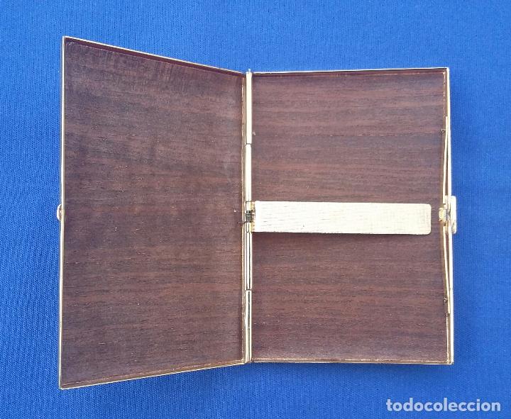 Coleccionismo: Pitillera dorada - Foto 2