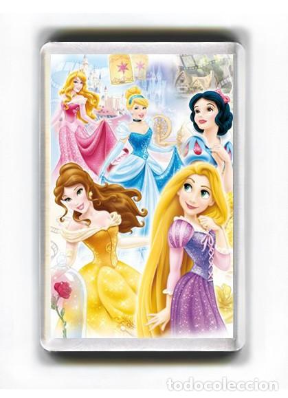 Coleccionismo: IMAN ACRILICO NEVERA - PRINCESAS DISNEY