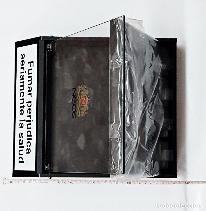 Coleccionismo: Expositor de mostrador de cigarrillos NEOS. - Foto 3