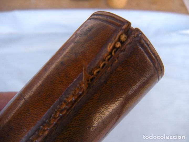 Coleccionismo: ANTIGUA PETACA DE TABACO - Foto 2