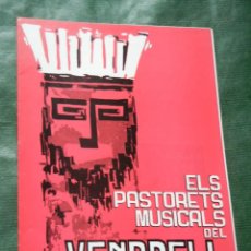 Coleccionismo: VENDRELL - ELS PASTORETS MUSICALS TEMPORADA 1979 - 80 - PROGRAMA