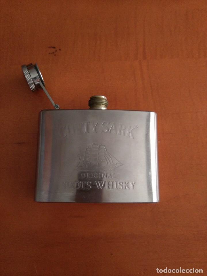 Coleccionismo: Petaca Cutty Sark original Scots Whisky - Foto 3