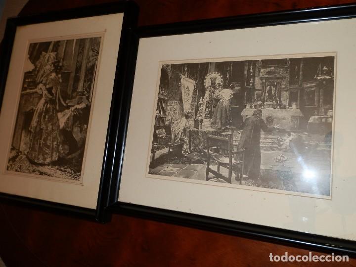 Coleccionismo: TEMAS VALENCIANOS.J.SOROLLA,COSTUMBRISTAS.LAMINA 32X22,EN MARCOS 48X40