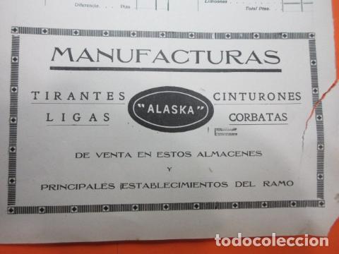 Coleccionismo: PUBLICIDAD 1929 - COLECCION NEGOCIOS - MANUFACTURAS ALASKA CORBATAS TIRANTES