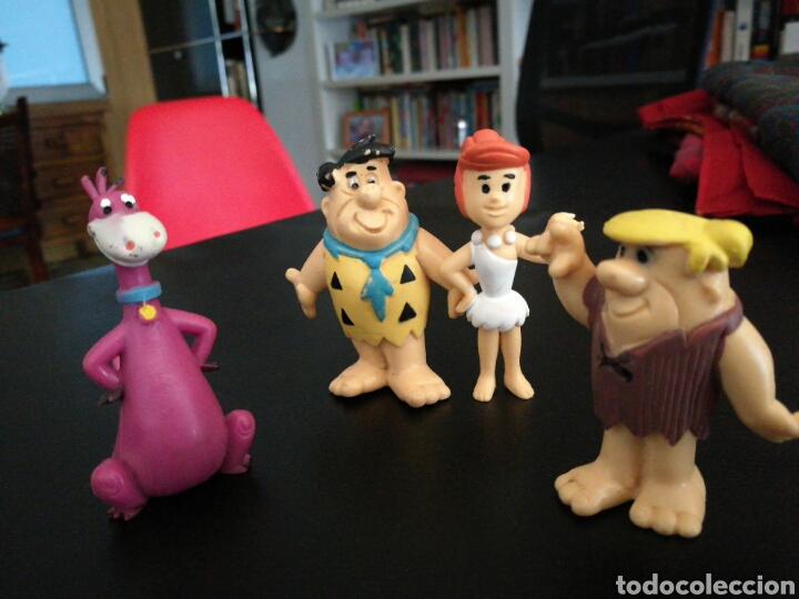 Coleccionismo: Figuras de goma de Los picapiedra - Foto 1