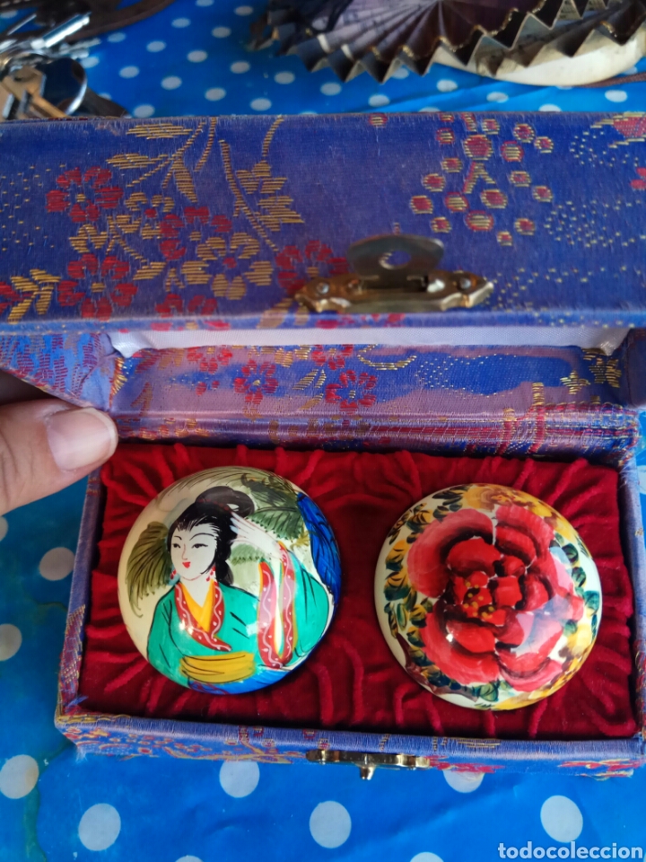 Coleccionismo: Bolas chinas, antiestres, esmaltadas, relajantes - Foto 2