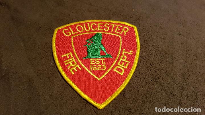 Sammeln: PARCHE ESCUDO BORDADO EMBLEMA PARQUE BOMBEROS GLOUCESTER  FIRE DEPARTAMENT