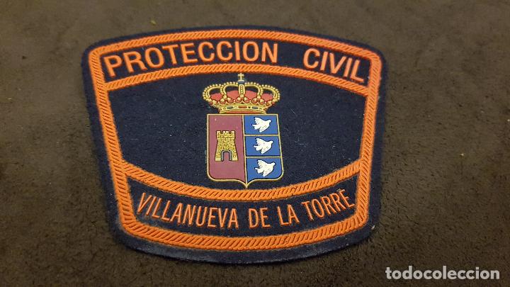 Sammeln: PARCHE ESCUDO BORDADO EMBLEMA PROTECCI&Oacute;N CIVIL VILLANUEVA DE LA TORRE