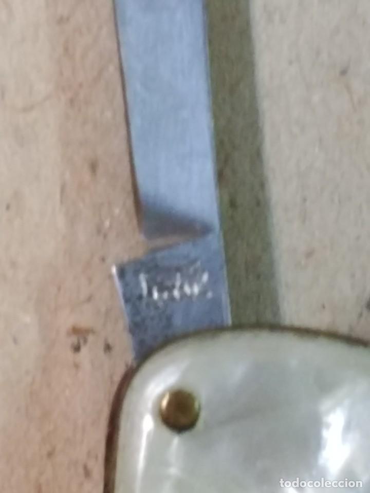 Coleccionismo: NAVAJA CON LAS CACHAS DE NACAR, MULTIUSOS - Foto 9