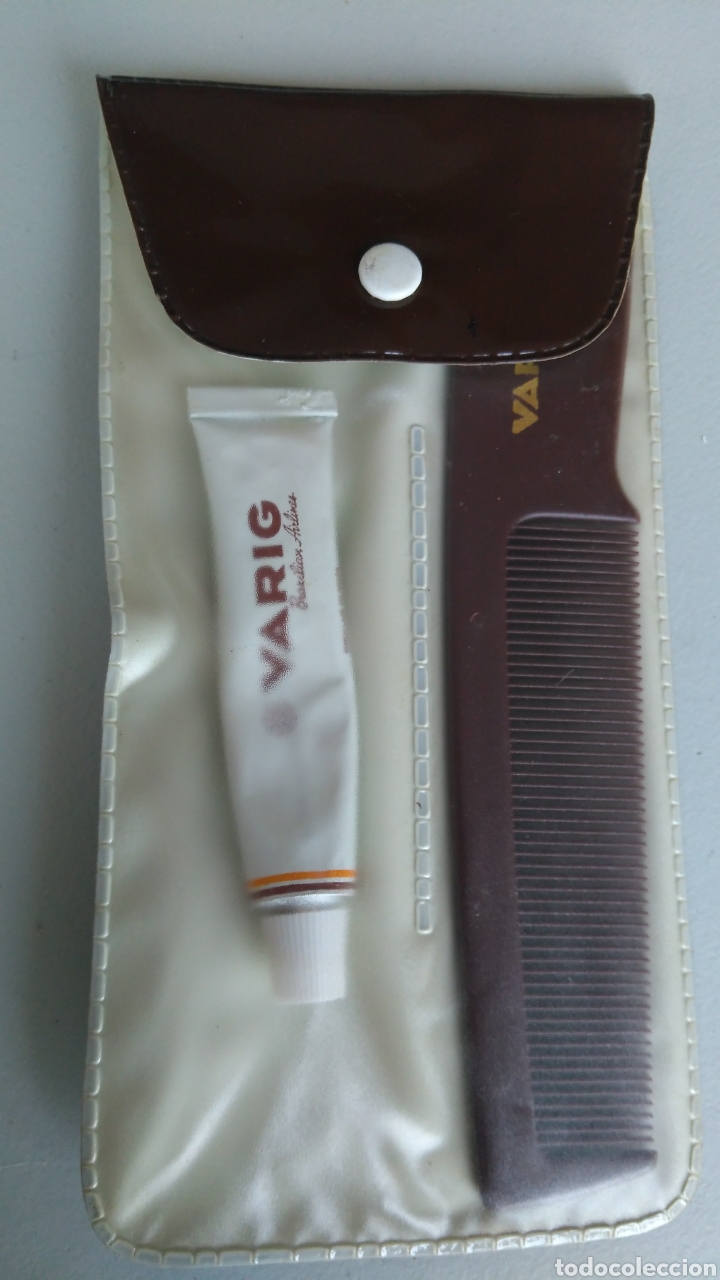 Estuche varig peine y pasta dientes