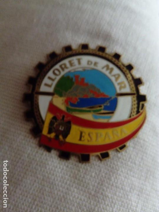 Coleccionismo: Antigua insignia Lloret de Mar - Foto 1