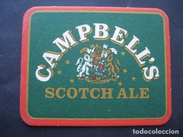 Coleccionismo: POSAVASOS WHISKY CAMPBELLS - Foto 1