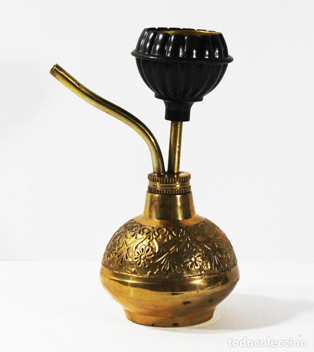 Coleccionismo: CACHIMBA DE BRONCE 16 CM ALTO - Foto 2